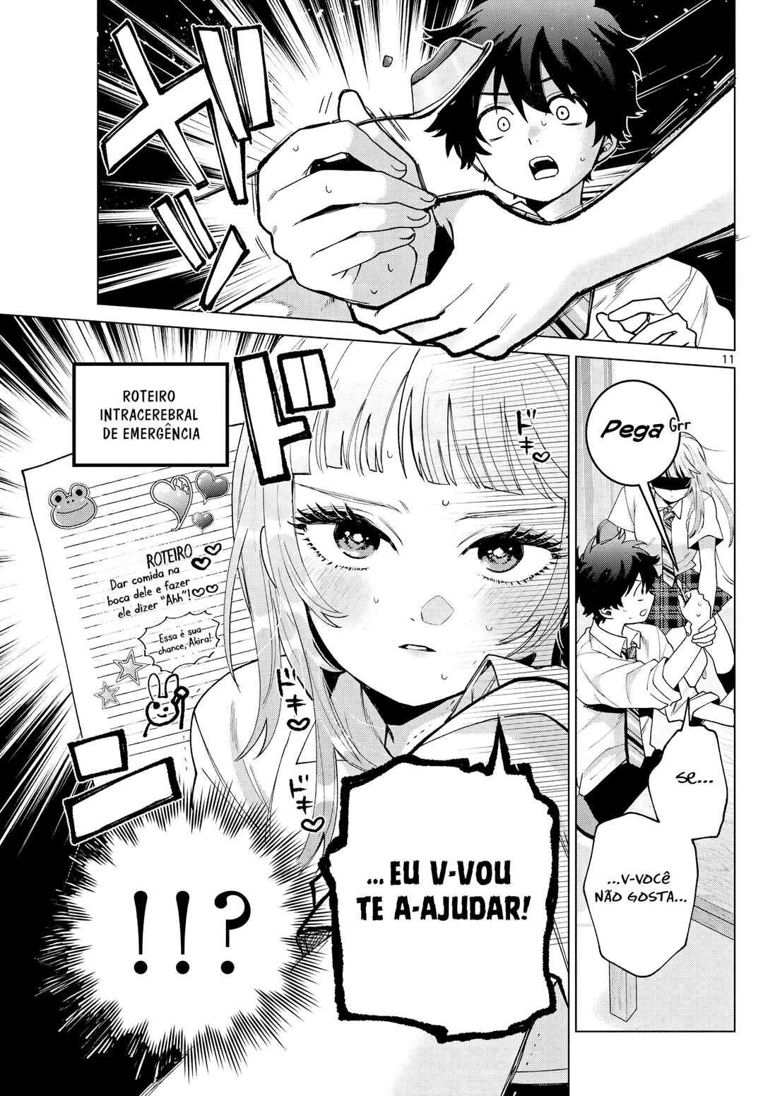 Momose Akira no Hatsukoi Hatan-chuu. — Cap. 52, pág. 12