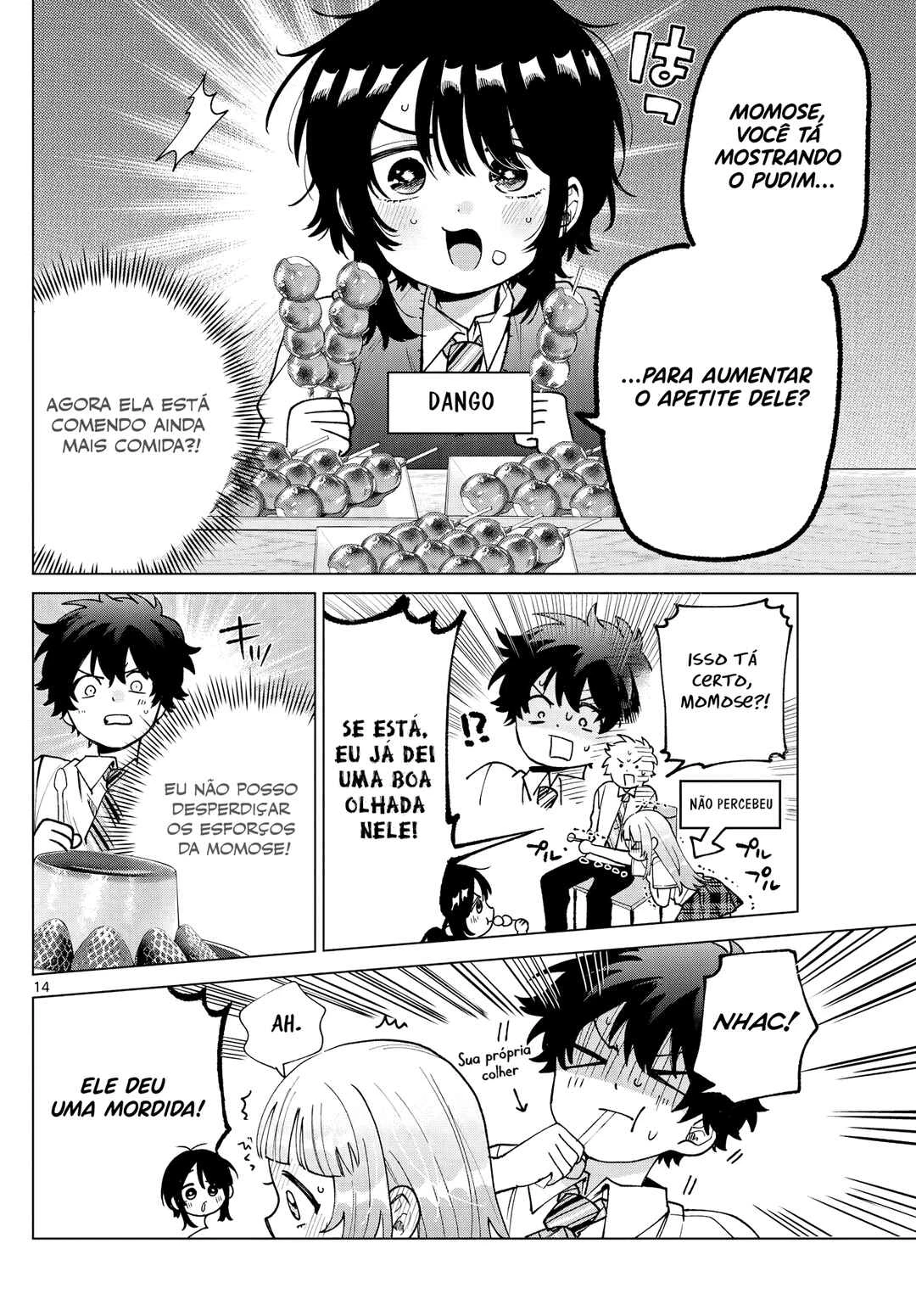 Momose Akira no Hatsukoi Hatan-chuu. — Cap. 52, pág. 15