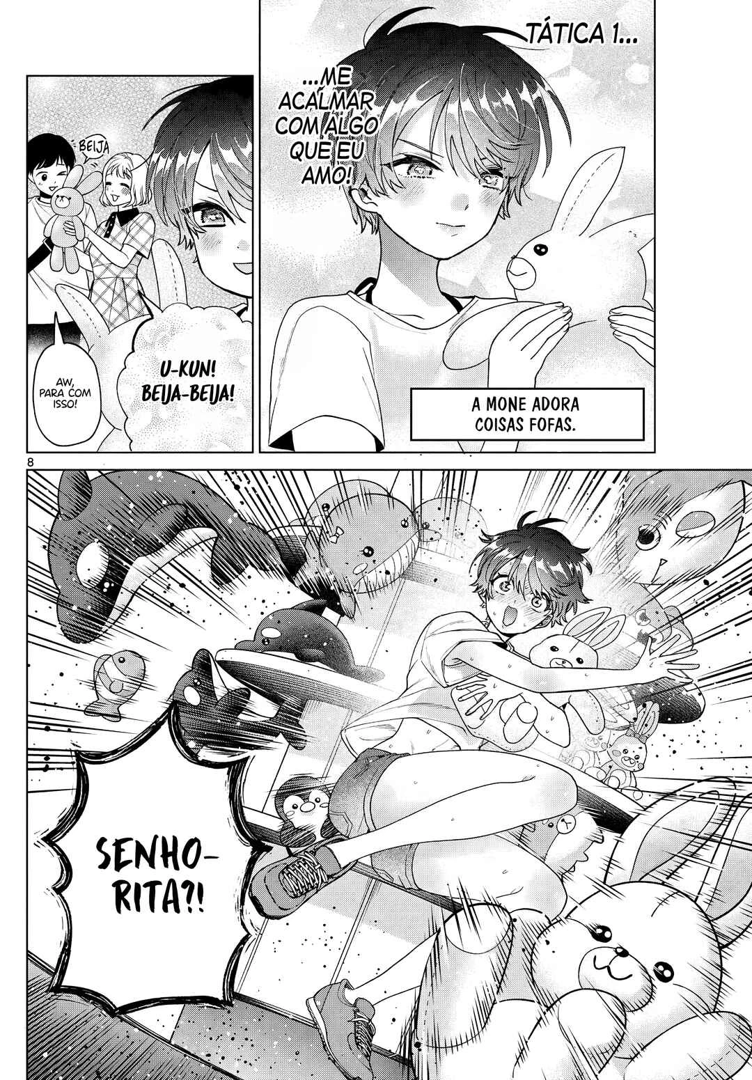 Momose Akira no Hatsukoi Hatan-chuu. — Cap. 54, pág. 9