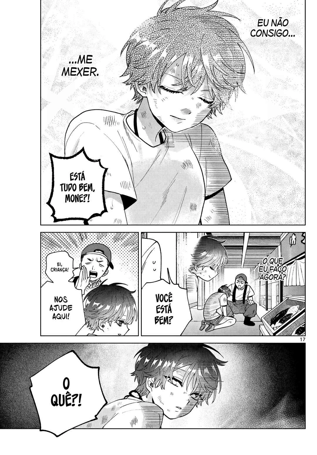 Momose Akira no Hatsukoi Hatan-chuu. — Cap. 54, pág. 18