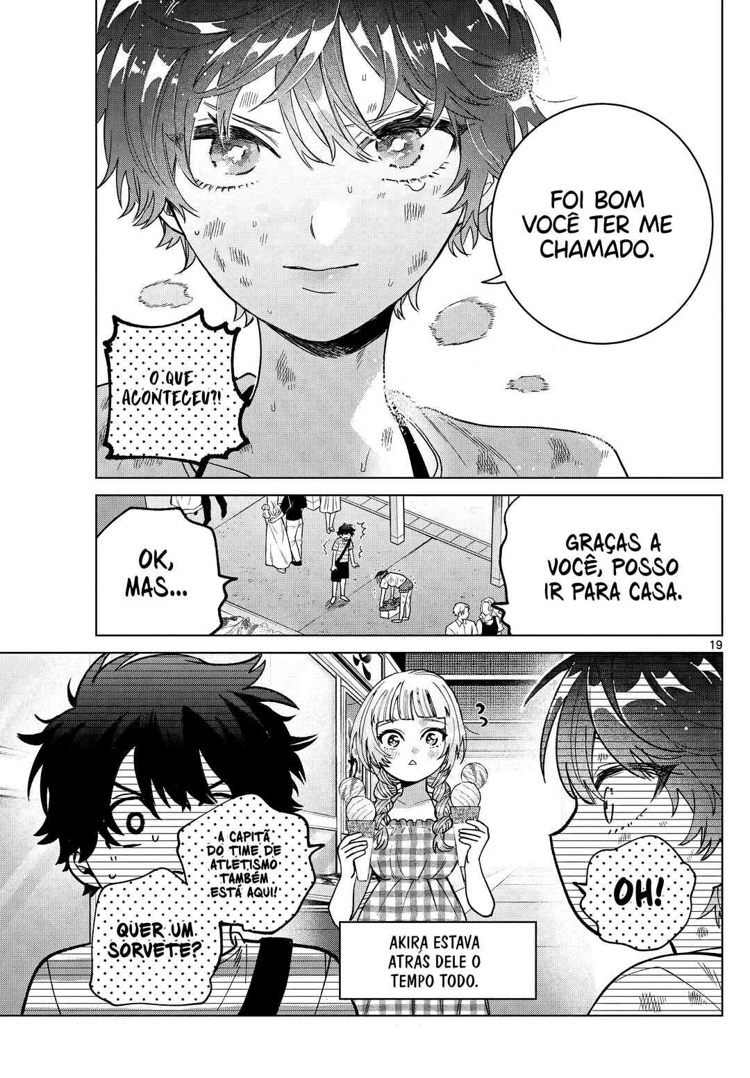 Momose Akira no Hatsukoi Hatan-chuu. — Cap. 54, pág. 20