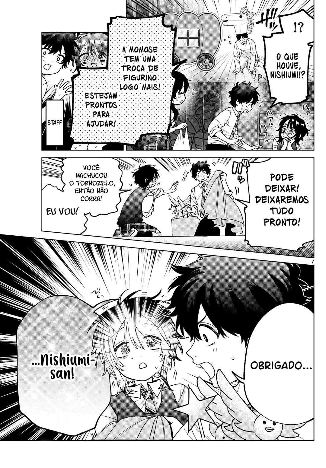 Momose Akira no Hatsukoi Hatan-chuu. — Cap. 56, pág. 8