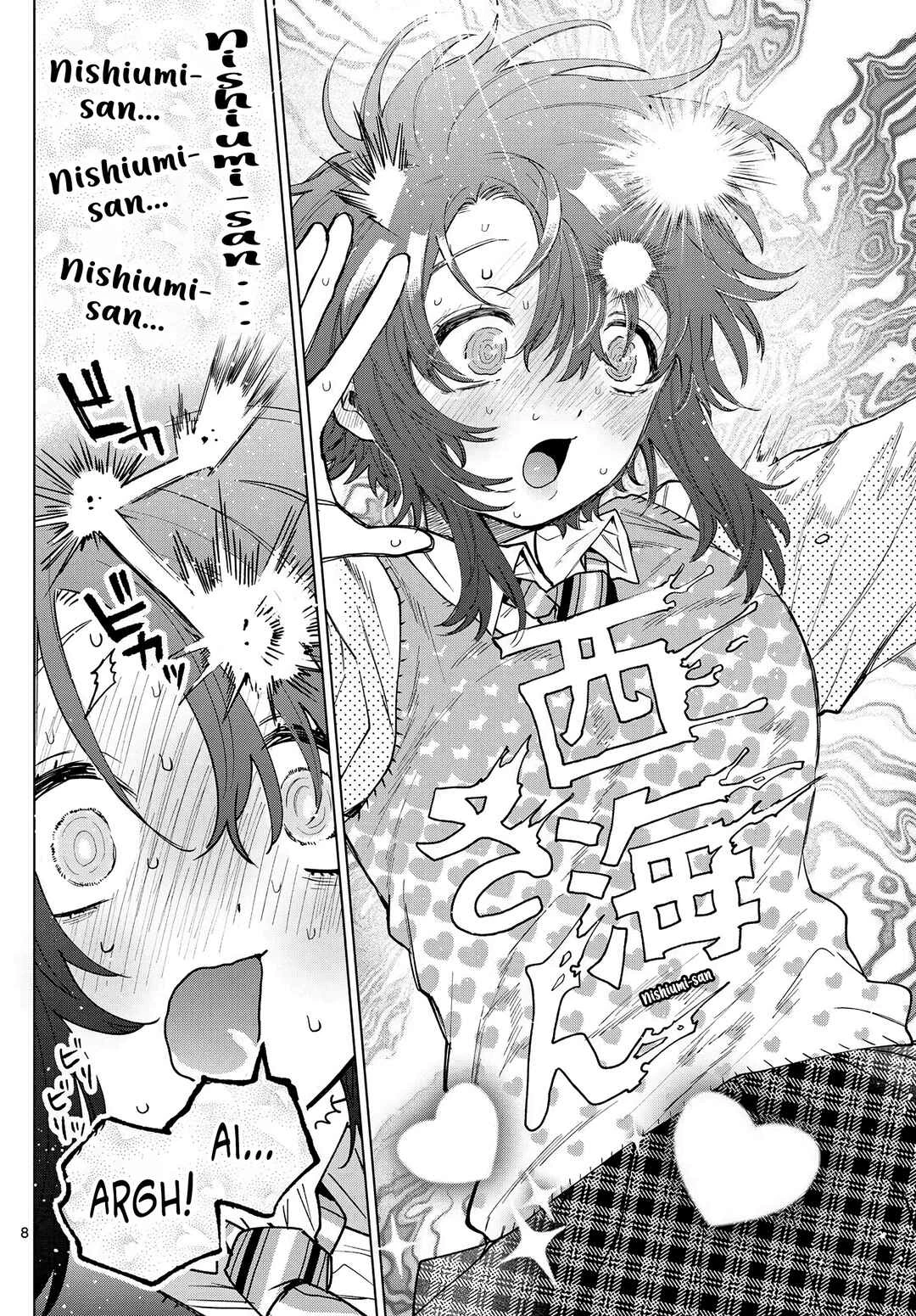 Momose Akira no Hatsukoi Hatan-chuu. — Cap. 56, pág. 9