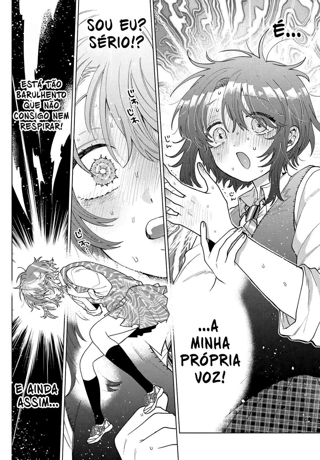 Momose Akira no Hatsukoi Hatan-chuu. — Cap. 56, pág. 15