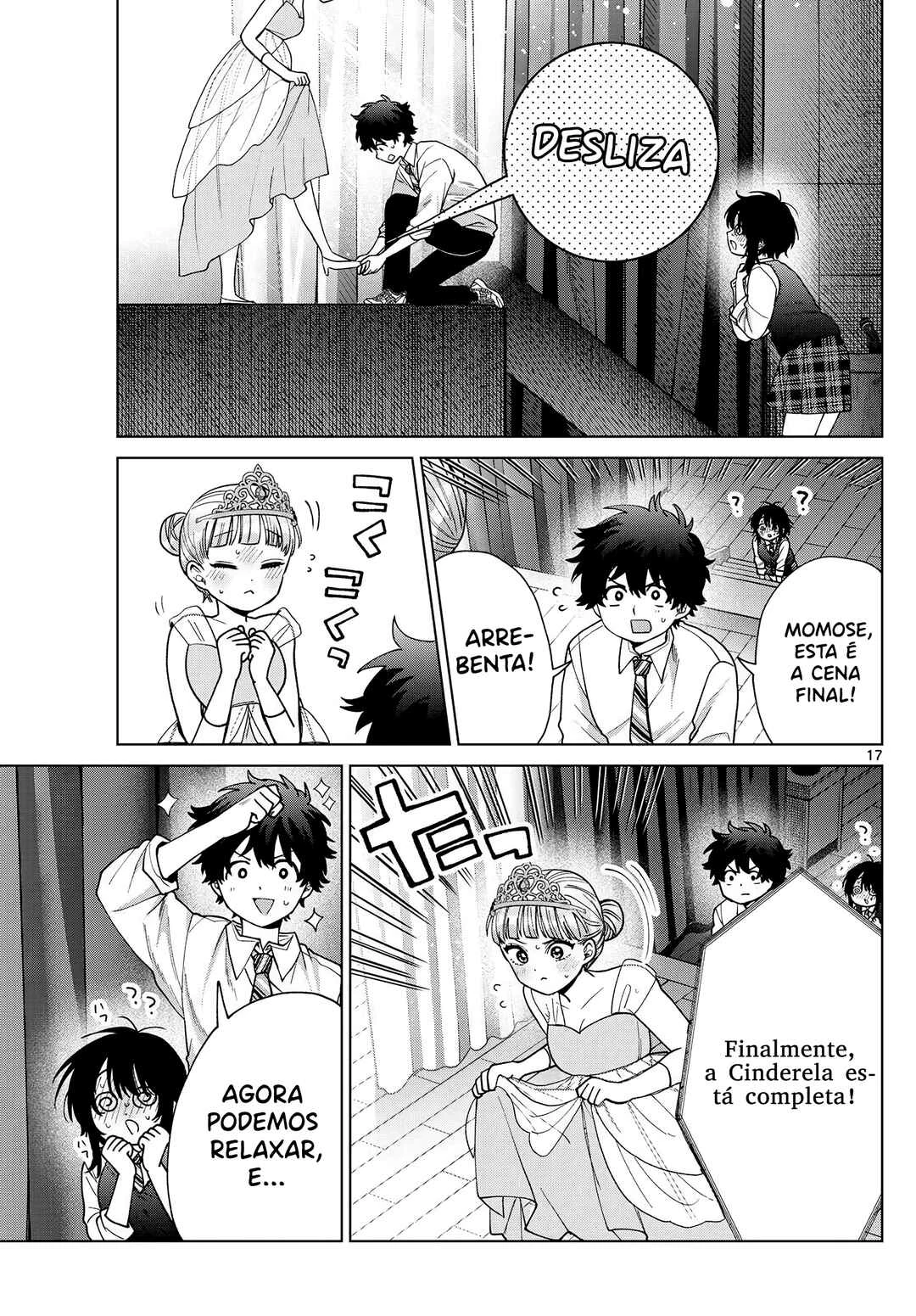 Momose Akira no Hatsukoi Hatan-chuu. — Cap. 56, pág. 18
