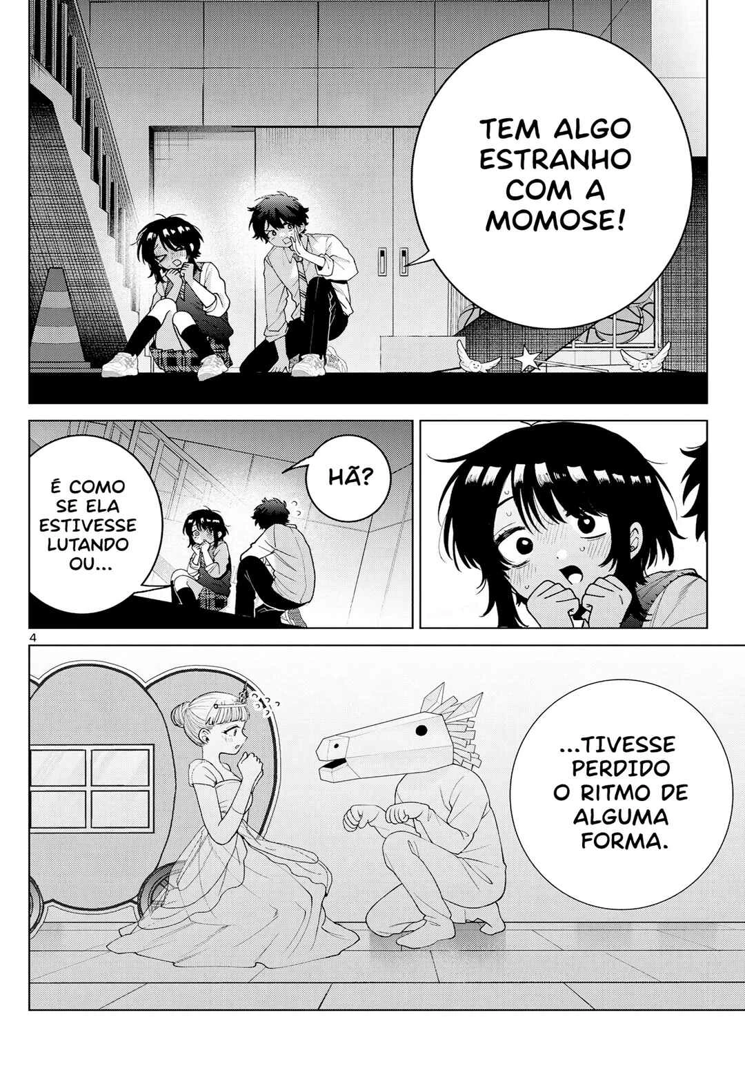 Momose Akira no Hatsukoi Hatan-chuu. — Cap. 57, pág. 5