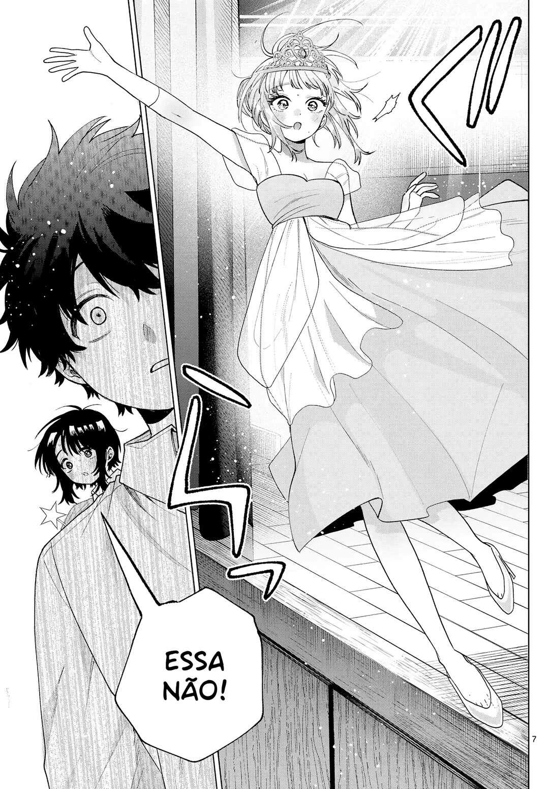 Momose Akira no Hatsukoi Hatan-chuu. — Cap. 57, pág. 8