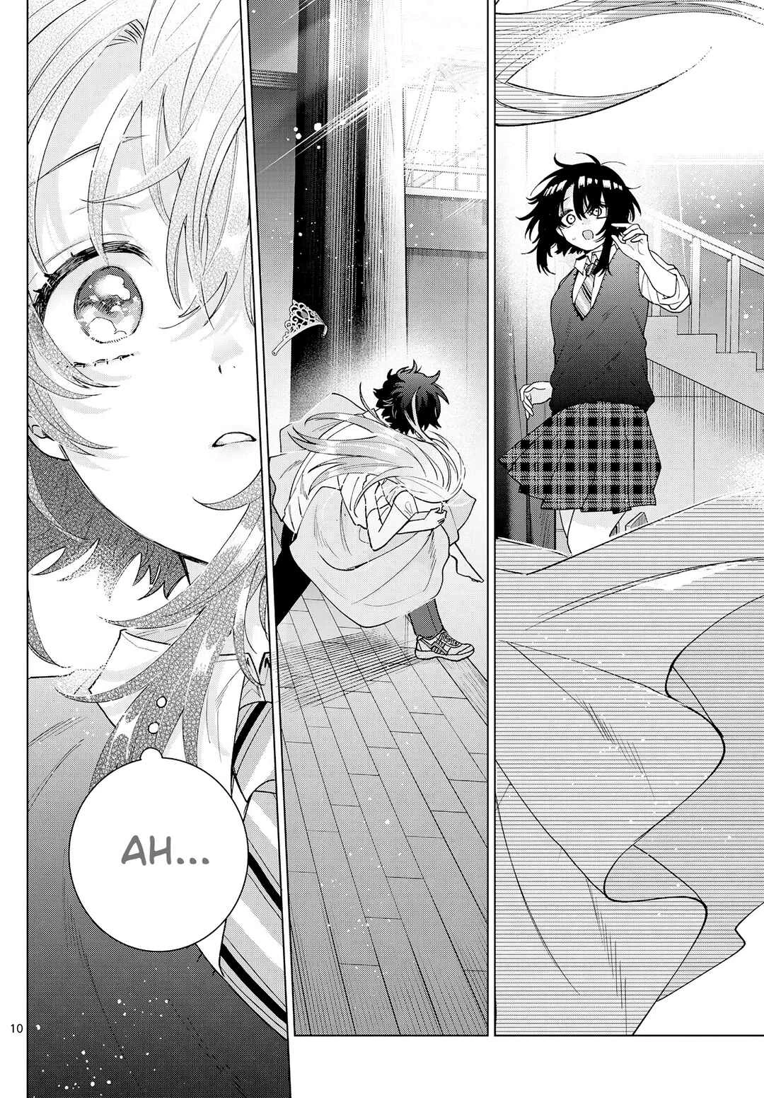 Momose Akira no Hatsukoi Hatan-chuu. — Cap. 57, pág. 10