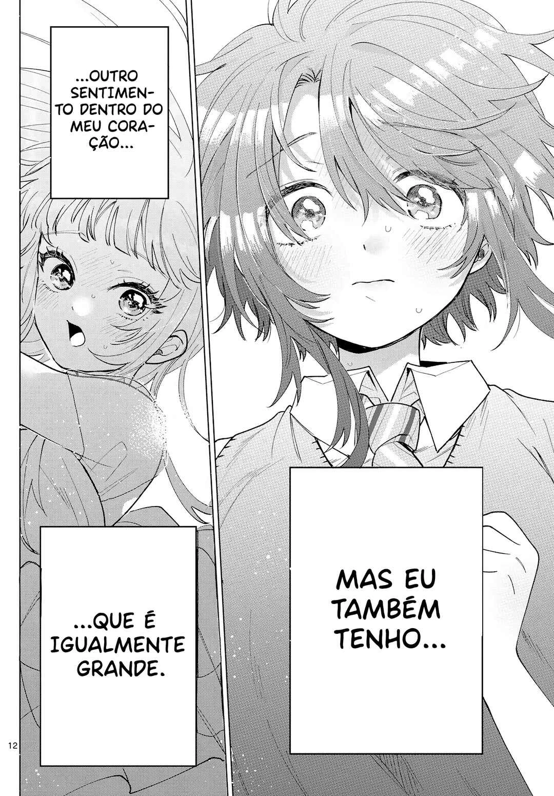 Momose Akira no Hatsukoi Hatan-chuu. — Cap. 57, pág. 12
