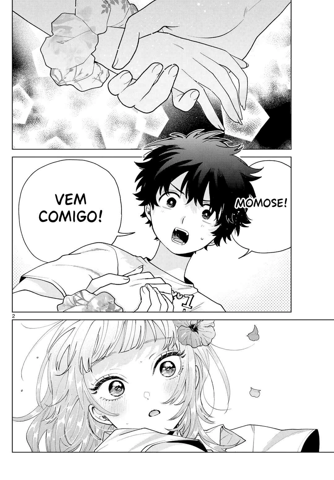 Momose Akira no Hatsukoi Hatan-chuu. — Cap. 60, pág. 3