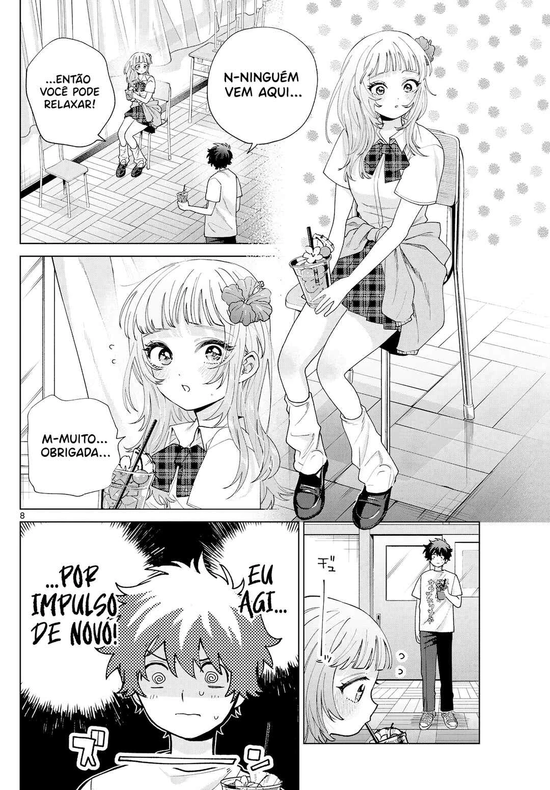 Momose Akira no Hatsukoi Hatan-chuu. — Cap. 60, pág. 9