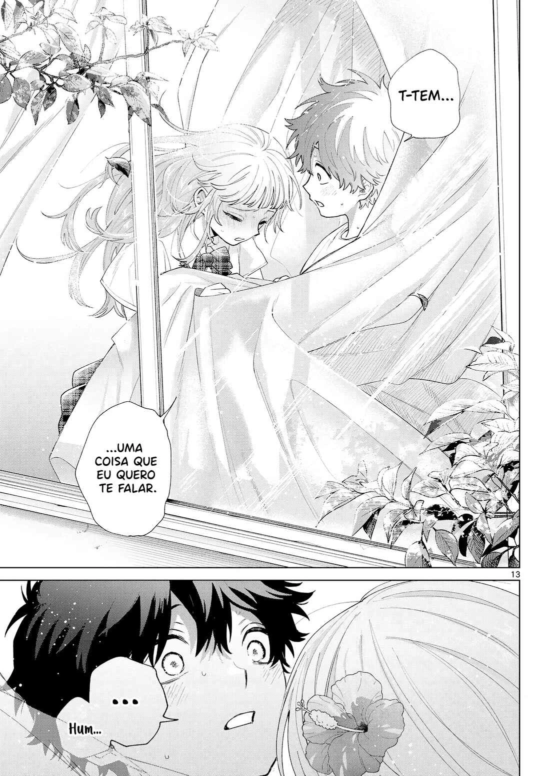 Momose Akira no Hatsukoi Hatan-chuu. — Cap. 60, pág. 14