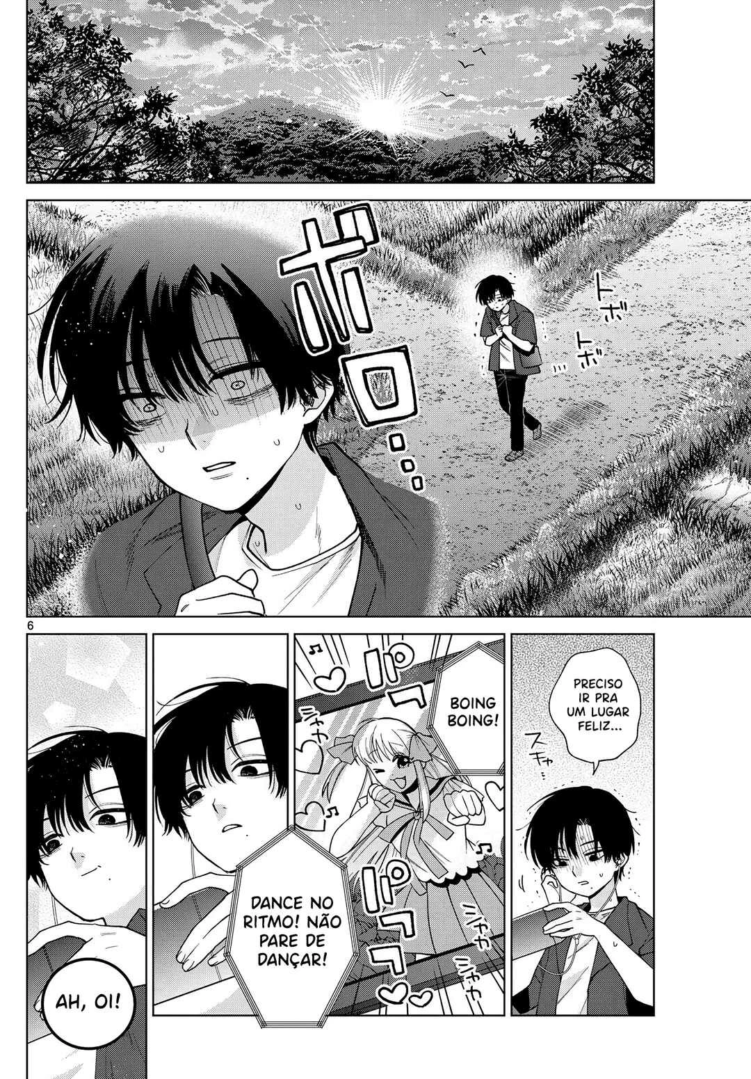 Momose Akira no Hatsukoi Hatan-chuu. — Cap. 61, pág. 7
