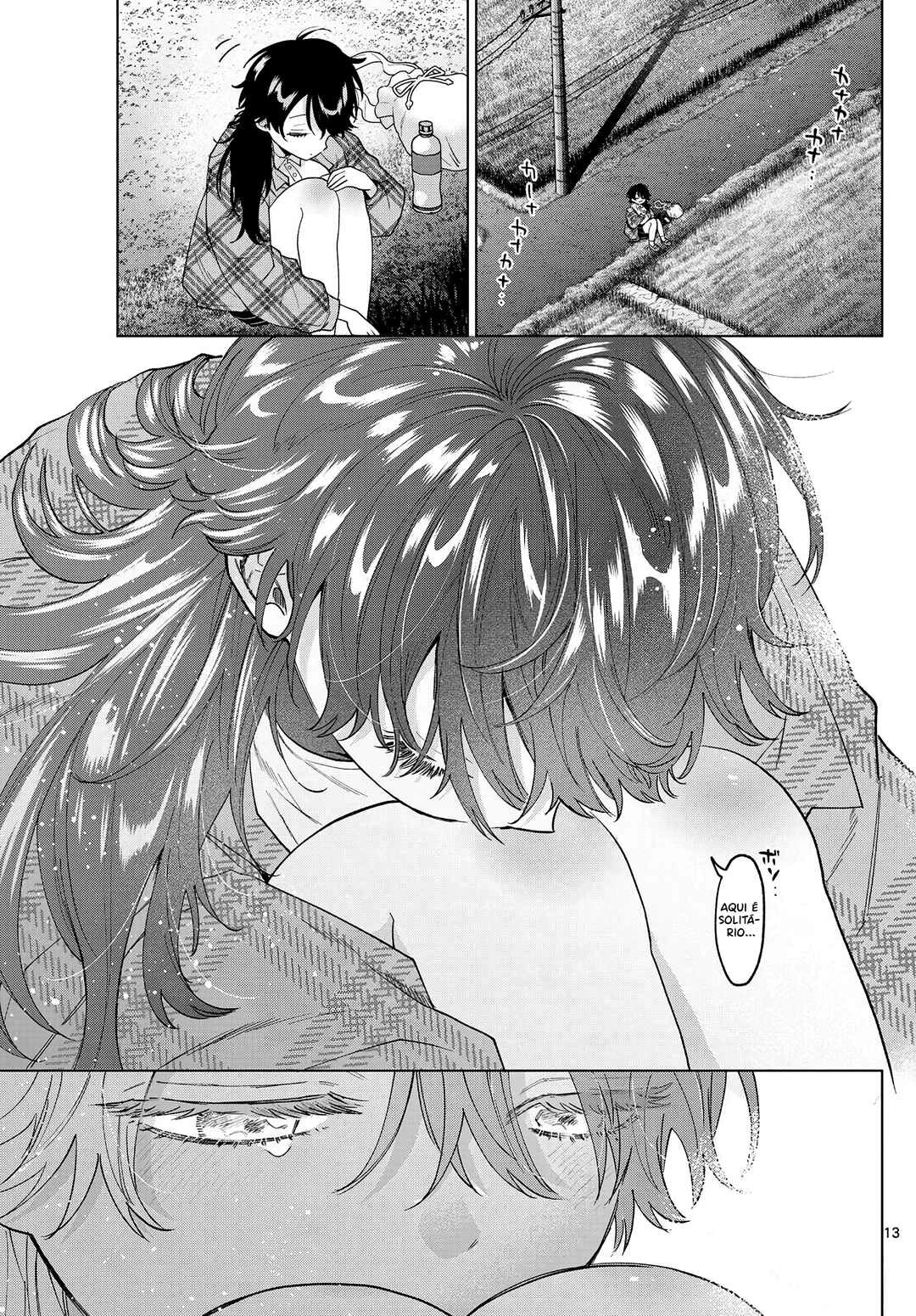 Momose Akira no Hatsukoi Hatan-chuu. — Cap. 61, pág. 14