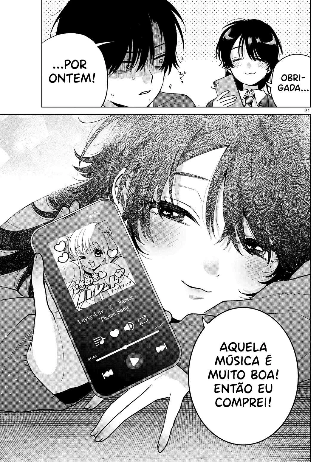 Momose Akira no Hatsukoi Hatan-chuu. — Cap. 61, pág. 22
