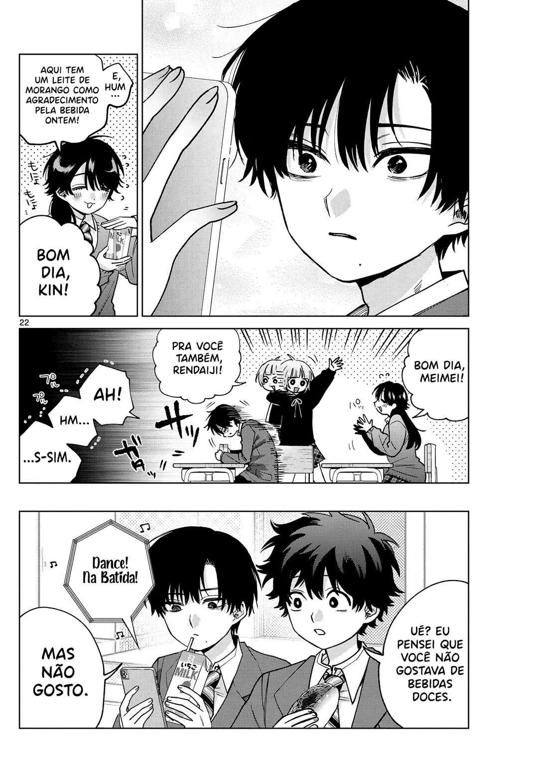 Momose Akira no Hatsukoi Hatan-chuu. — Cap. 61, pág. 23