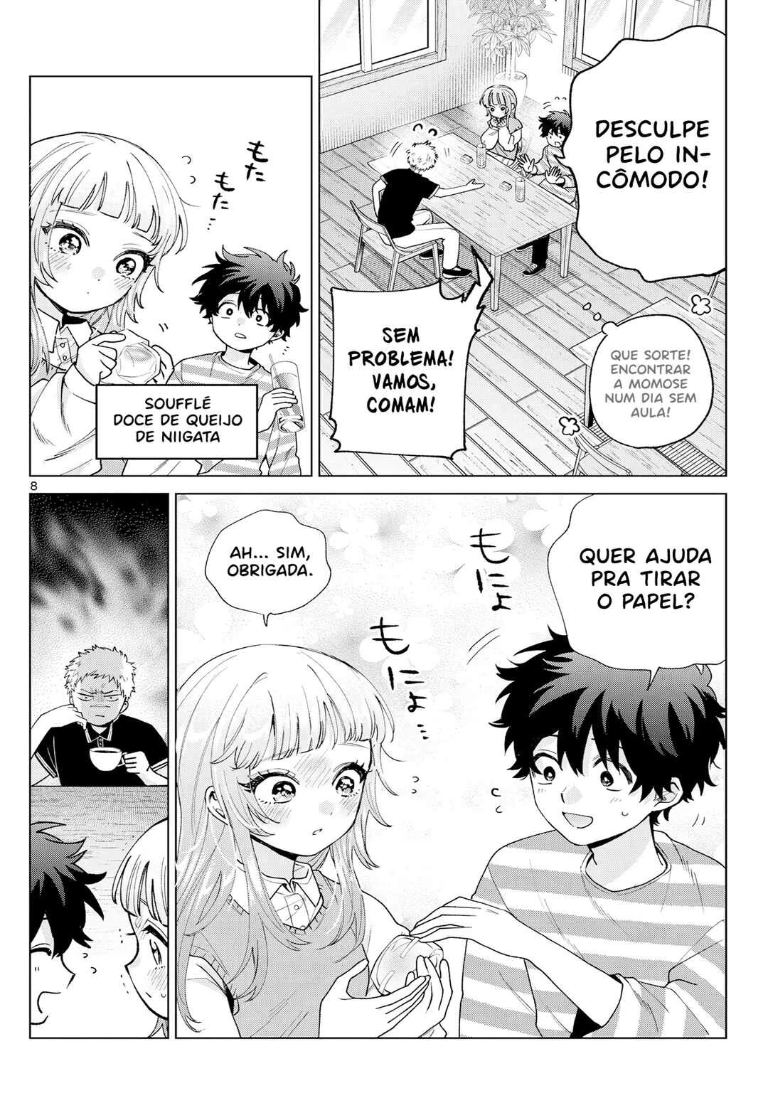 Momose Akira no Hatsukoi Hatan-chuu. — Cap. 62, pág. 9