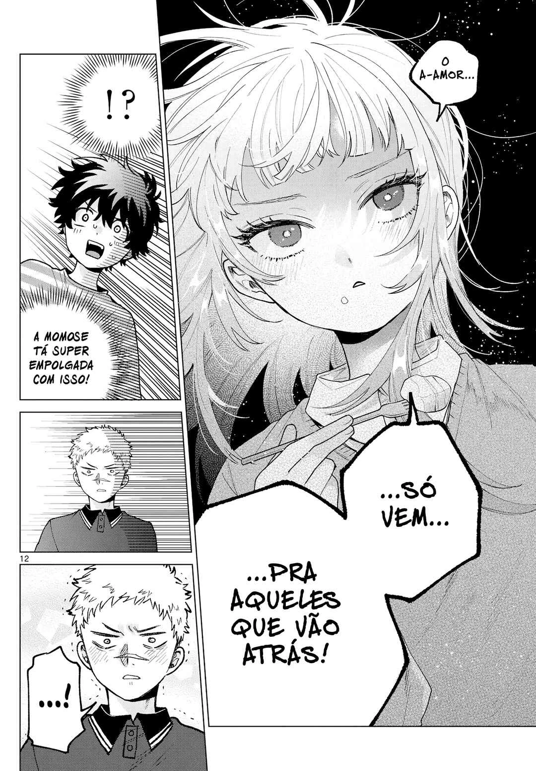 Momose Akira no Hatsukoi Hatan-chuu. — Cap. 62, pág. 13