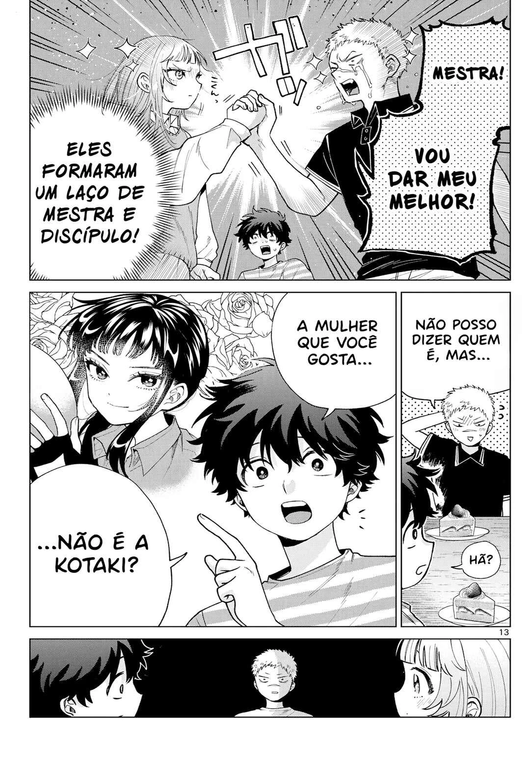 Momose Akira no Hatsukoi Hatan-chuu. — Cap. 62, pág. 14