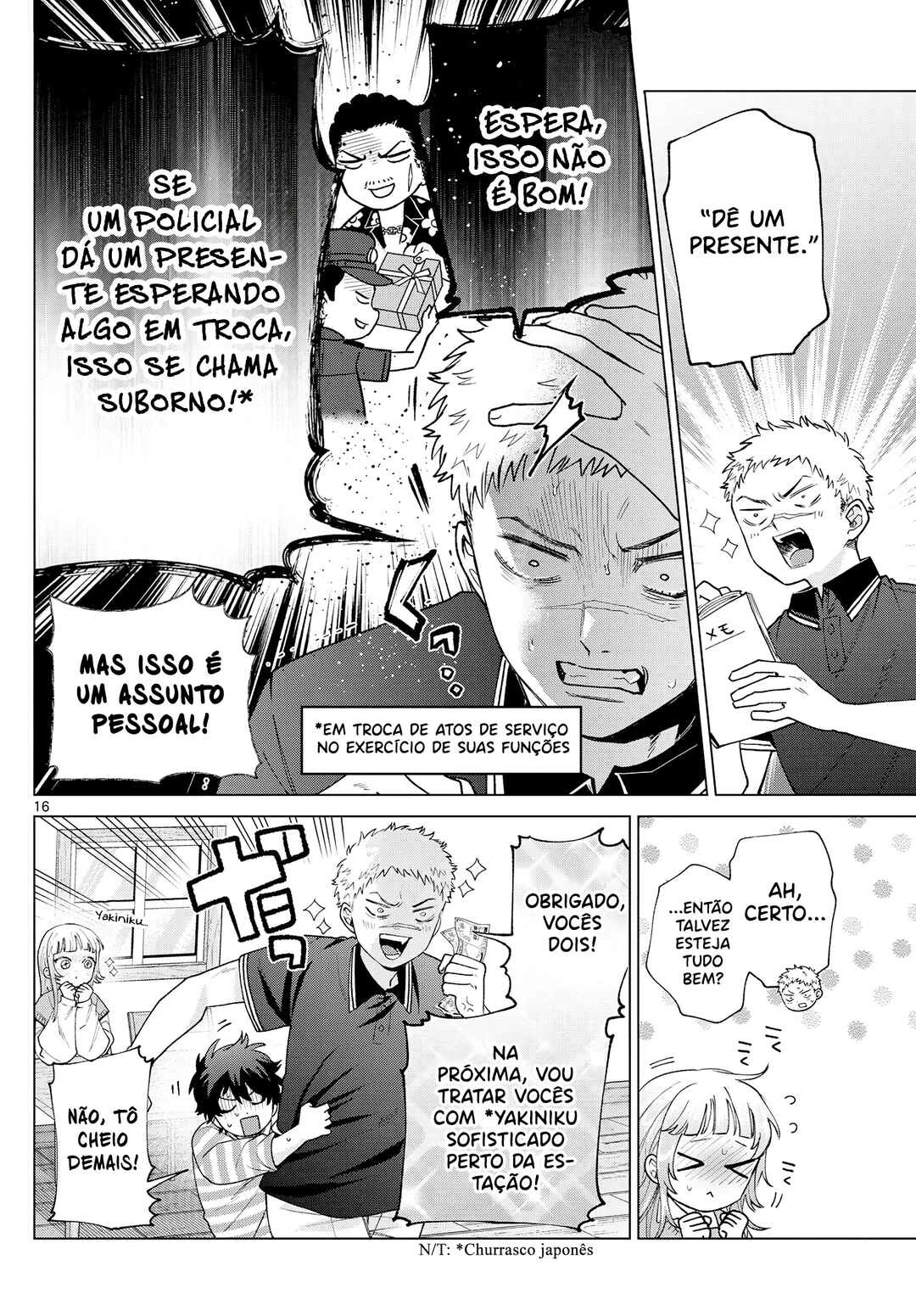 Momose Akira no Hatsukoi Hatan-chuu. — Cap. 62, pág. 17