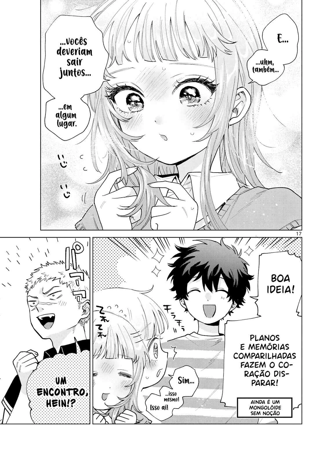 Momose Akira no Hatsukoi Hatan-chuu. — Cap. 62, pág. 18