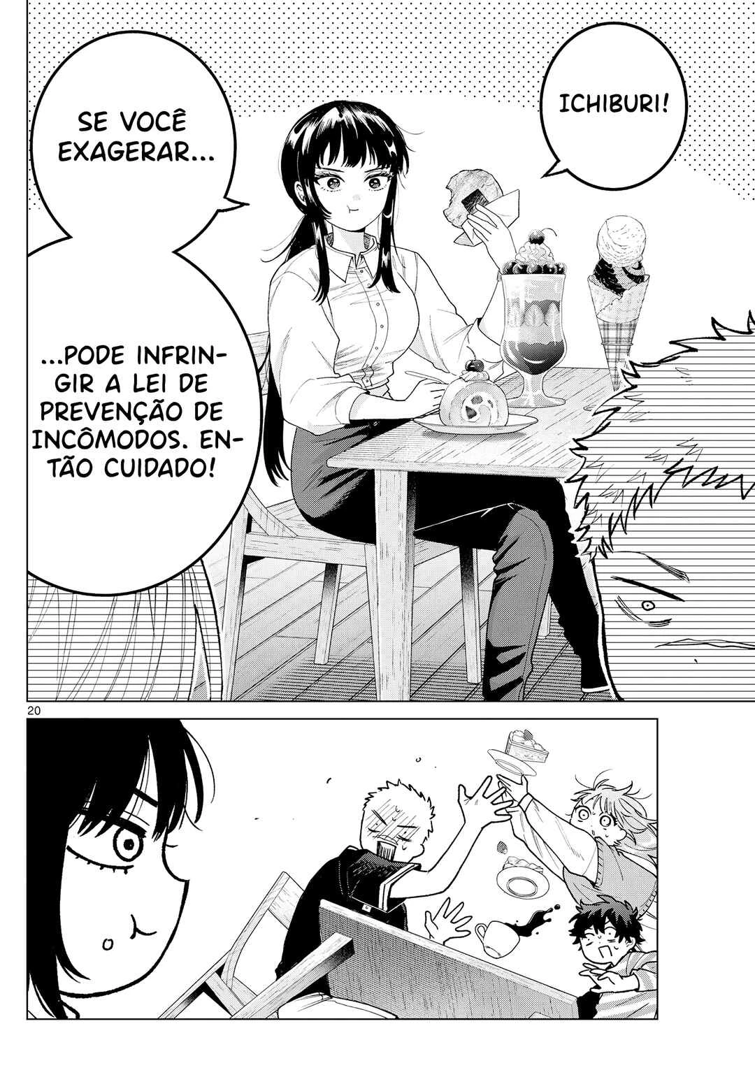 Momose Akira no Hatsukoi Hatan-chuu. — Cap. 62, pág. 21