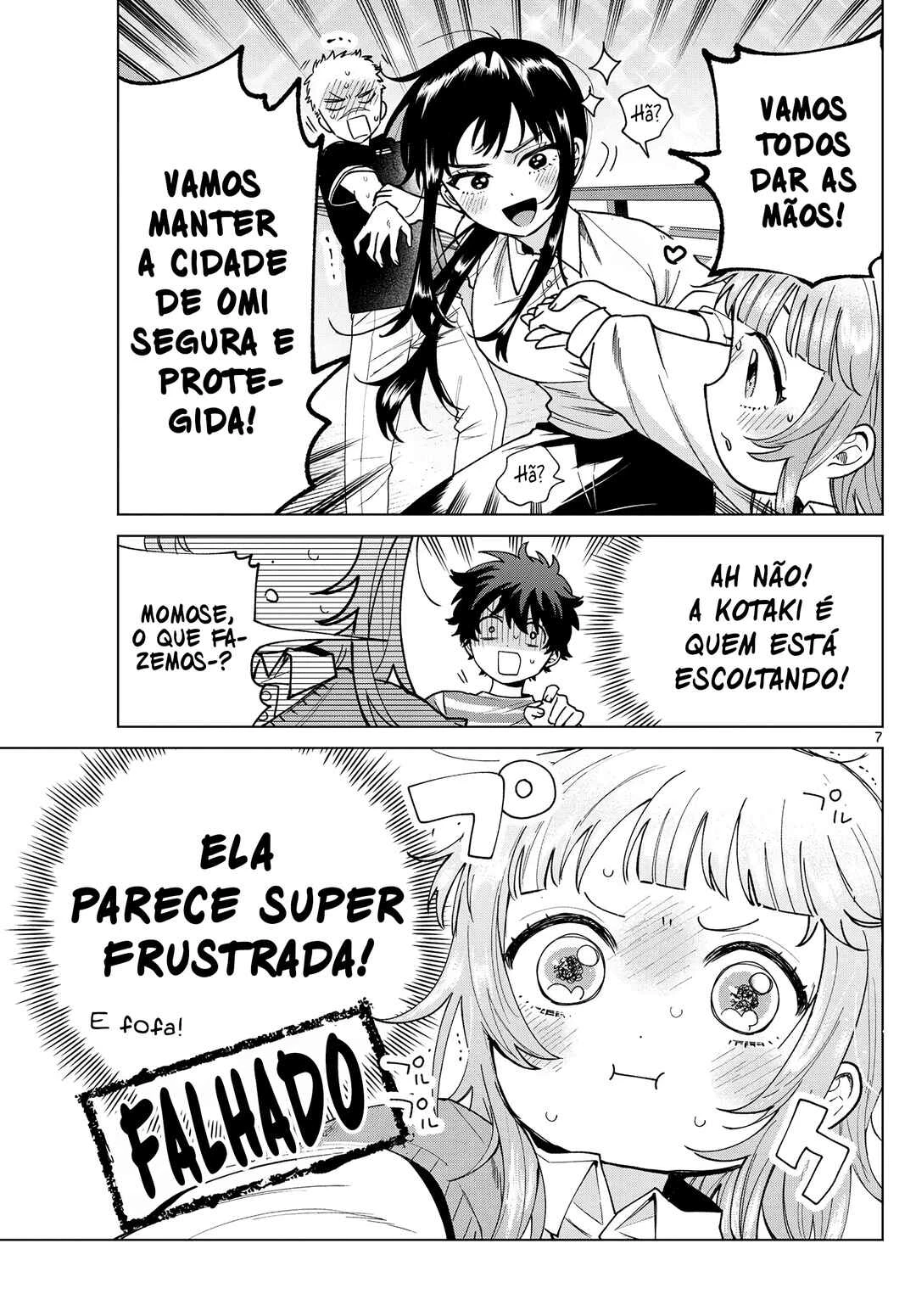 Momose Akira no Hatsukoi Hatan-chuu. — Cap. 63, pág. 8