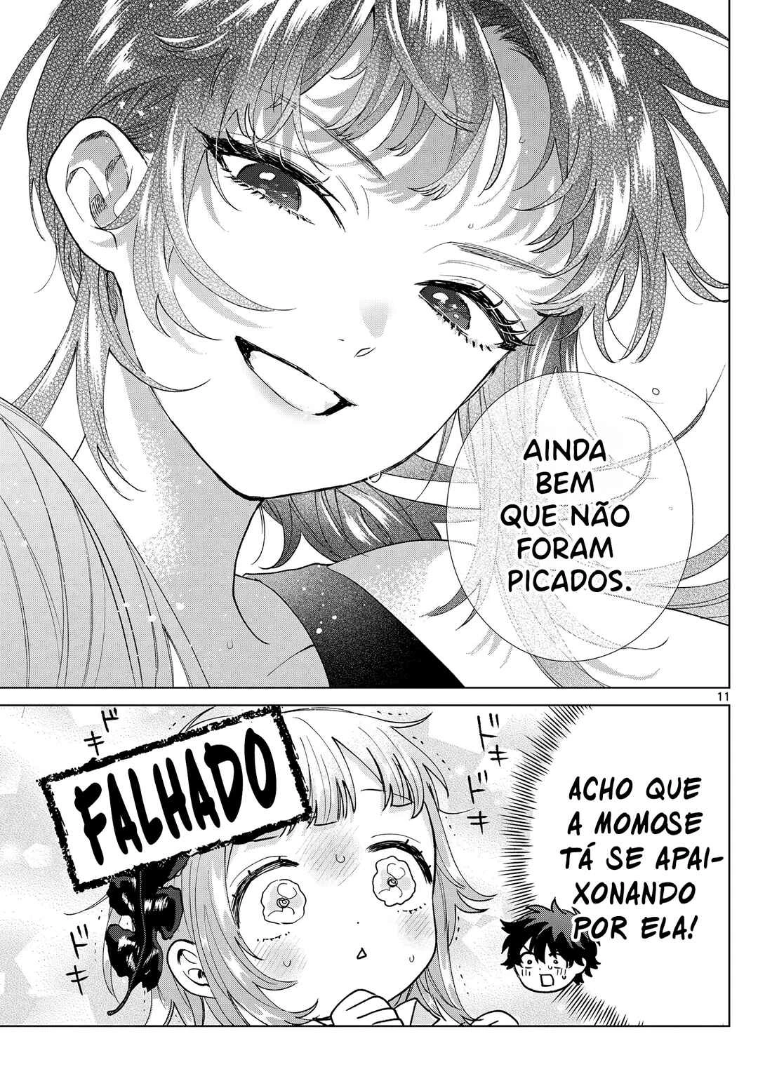 Momose Akira no Hatsukoi Hatan-chuu. — Cap. 63, pág. 12