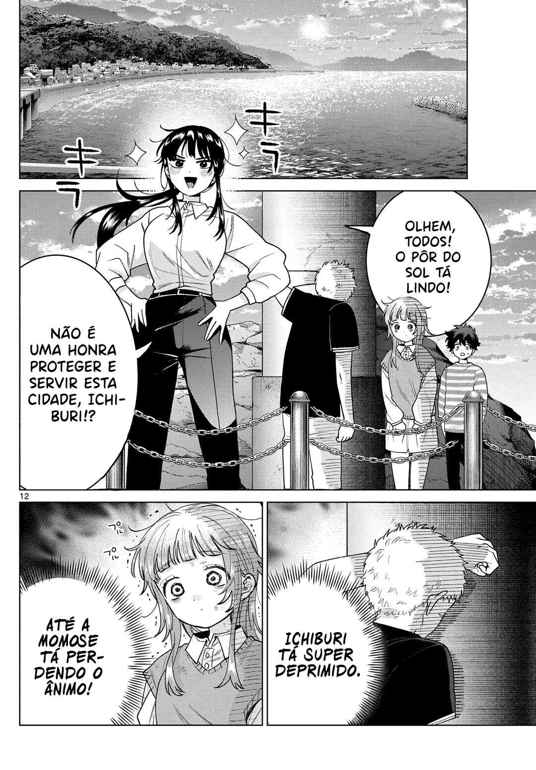 Momose Akira no Hatsukoi Hatan-chuu. — Cap. 63, pág. 13