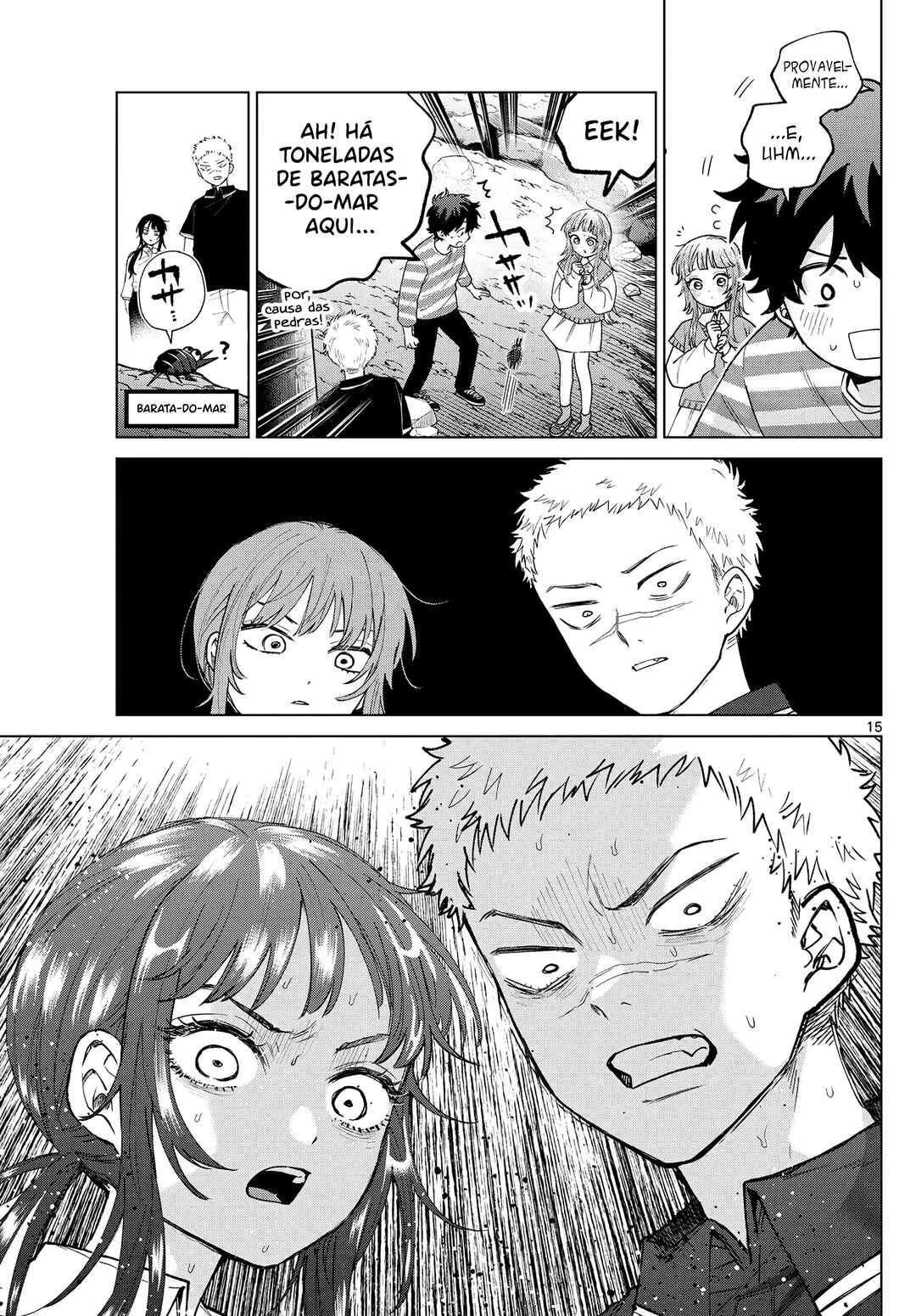 Momose Akira no Hatsukoi Hatan-chuu. — Cap. 63, pág. 16