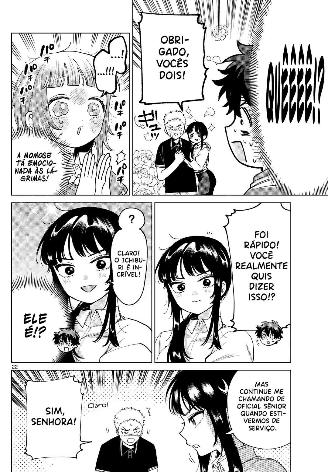 Momose Akira no Hatsukoi Hatan-chuu. — Cap. 63, pág. 23