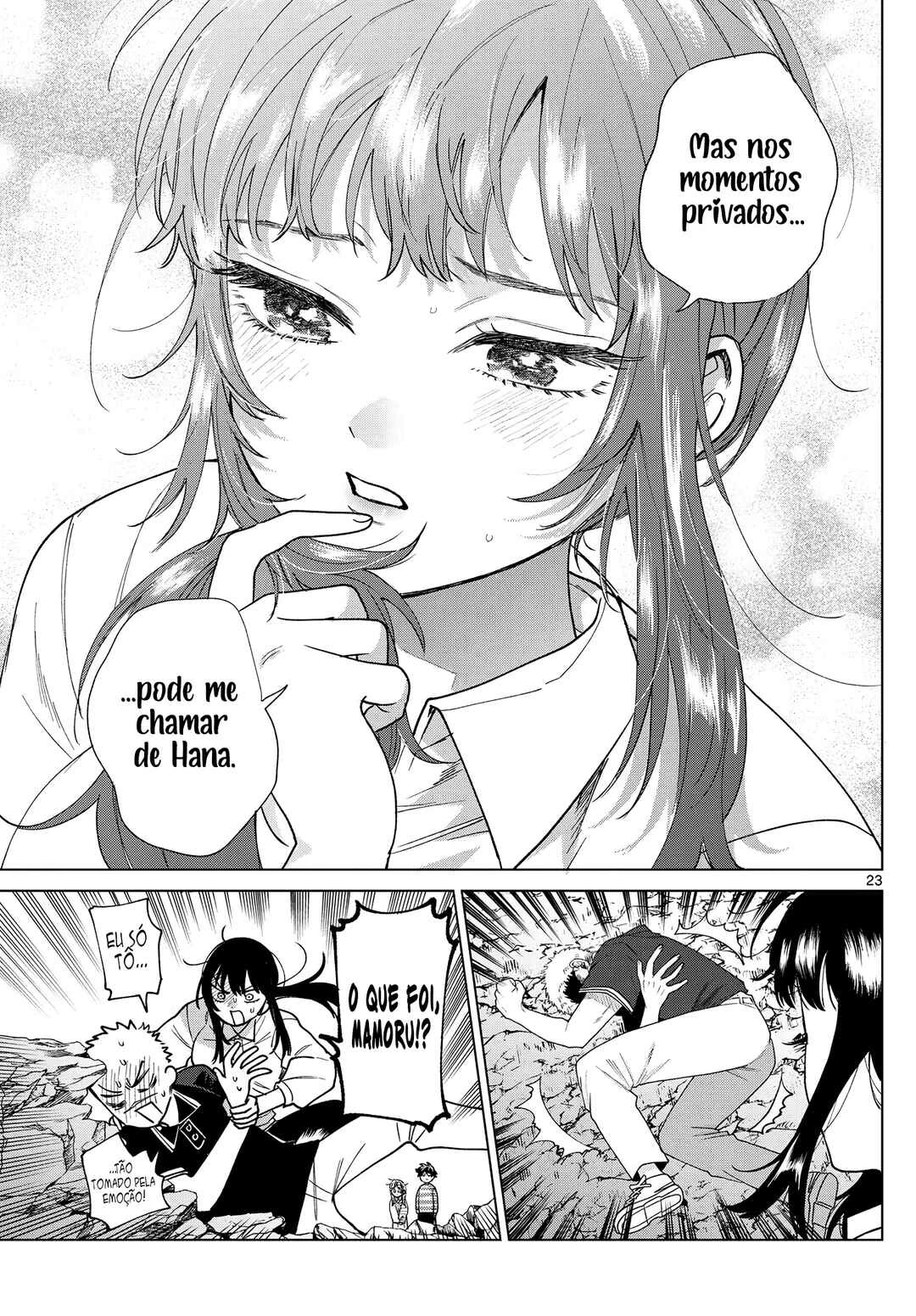 Momose Akira no Hatsukoi Hatan-chuu. — Cap. 63, pág. 24