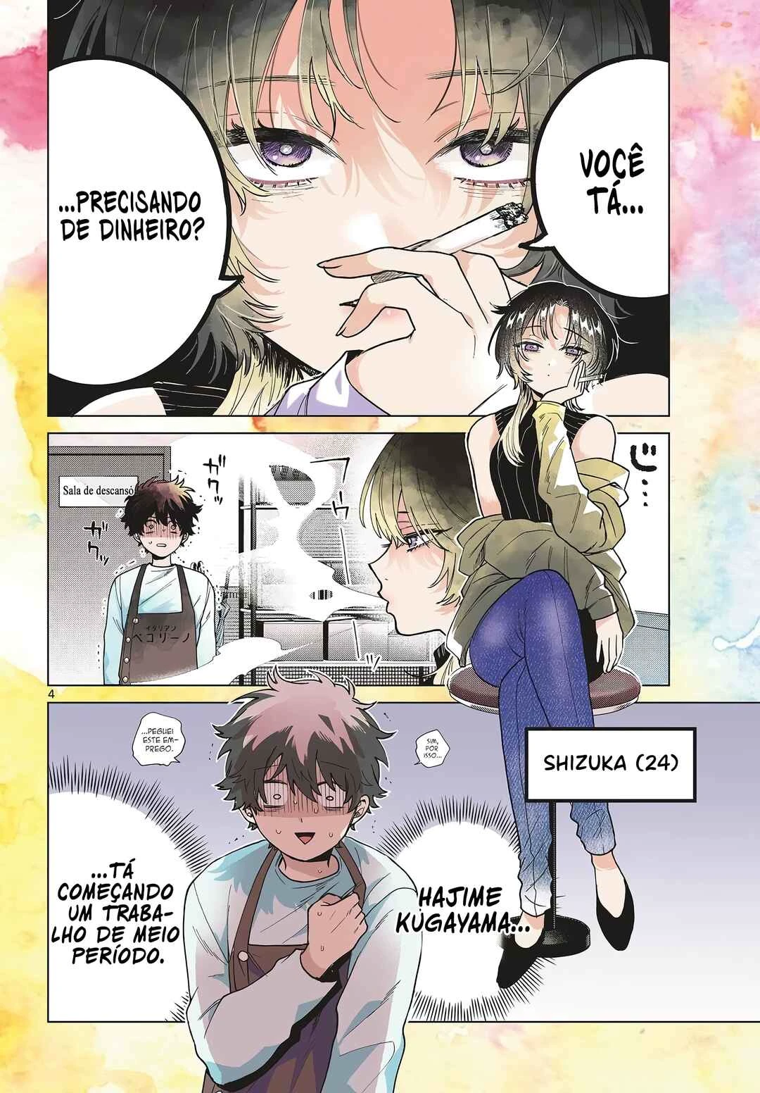 Momose Akira no Hatsukoi Hatan-chuu. — Cap. 64, pág. 4