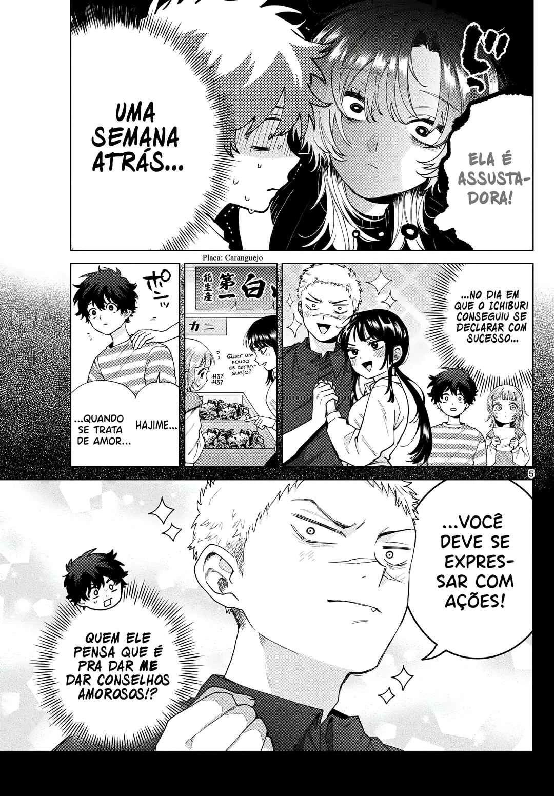 Momose Akira no Hatsukoi Hatan-chuu. — Cap. 64, pág. 5