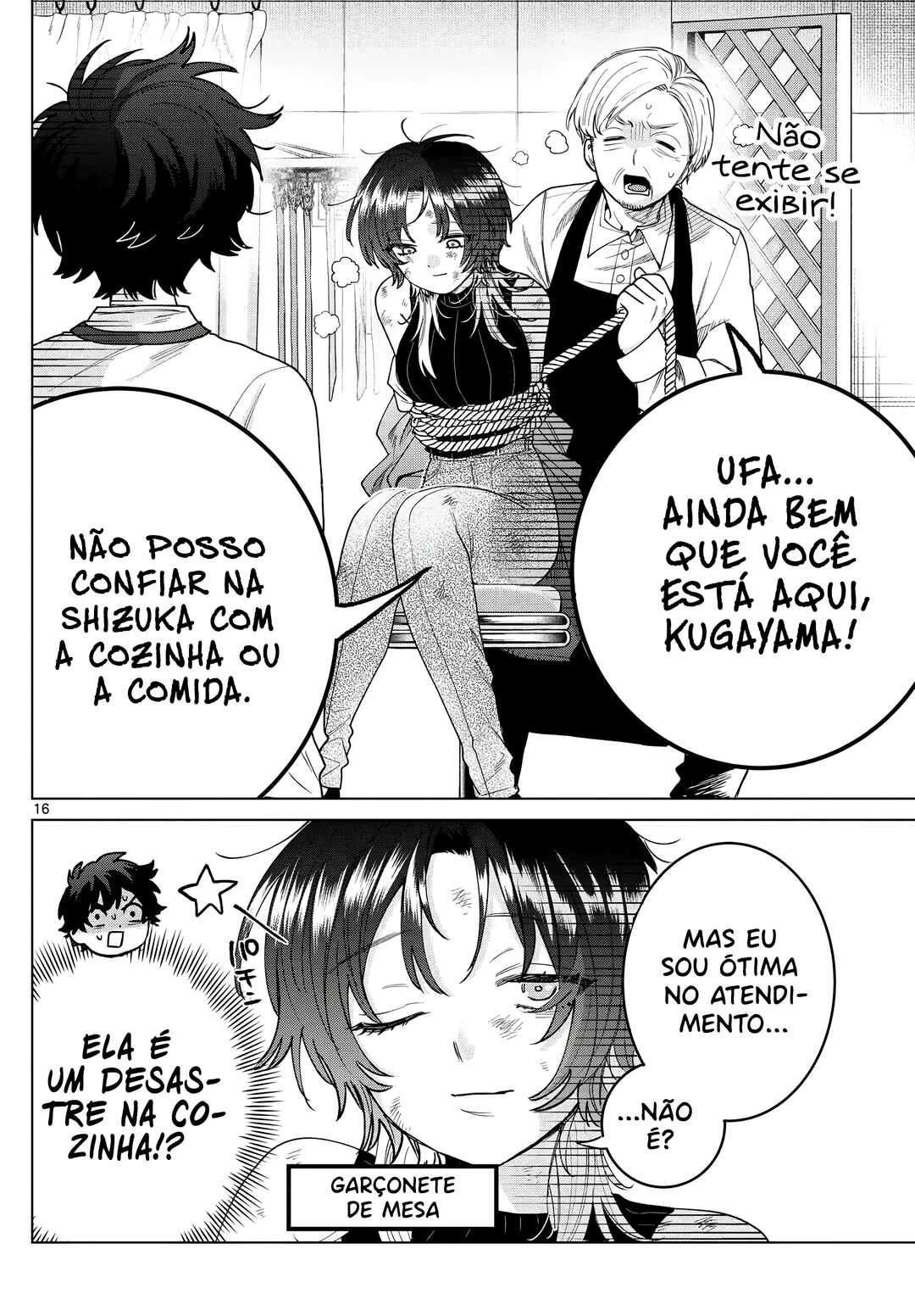 Momose Akira no Hatsukoi Hatan-chuu. — Cap. 64, pág. 16