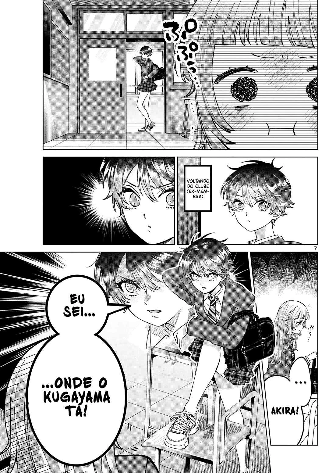 Momose Akira no Hatsukoi Hatan-chuu. — Cap. 65, pág. 8