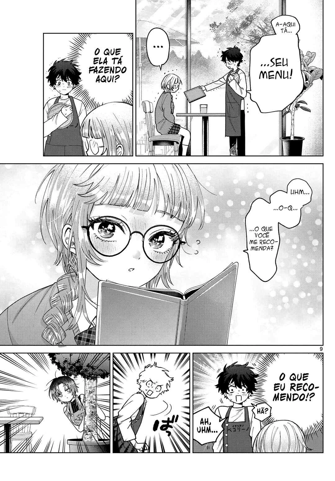 Momose Akira no Hatsukoi Hatan-chuu. — Cap. 65, pág. 10