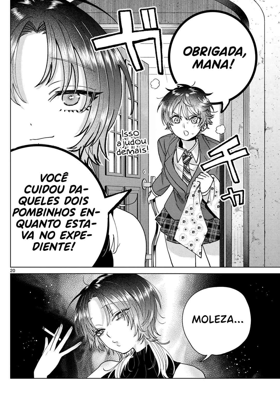 Momose Akira no Hatsukoi Hatan-chuu. — Cap. 65, pág. 21