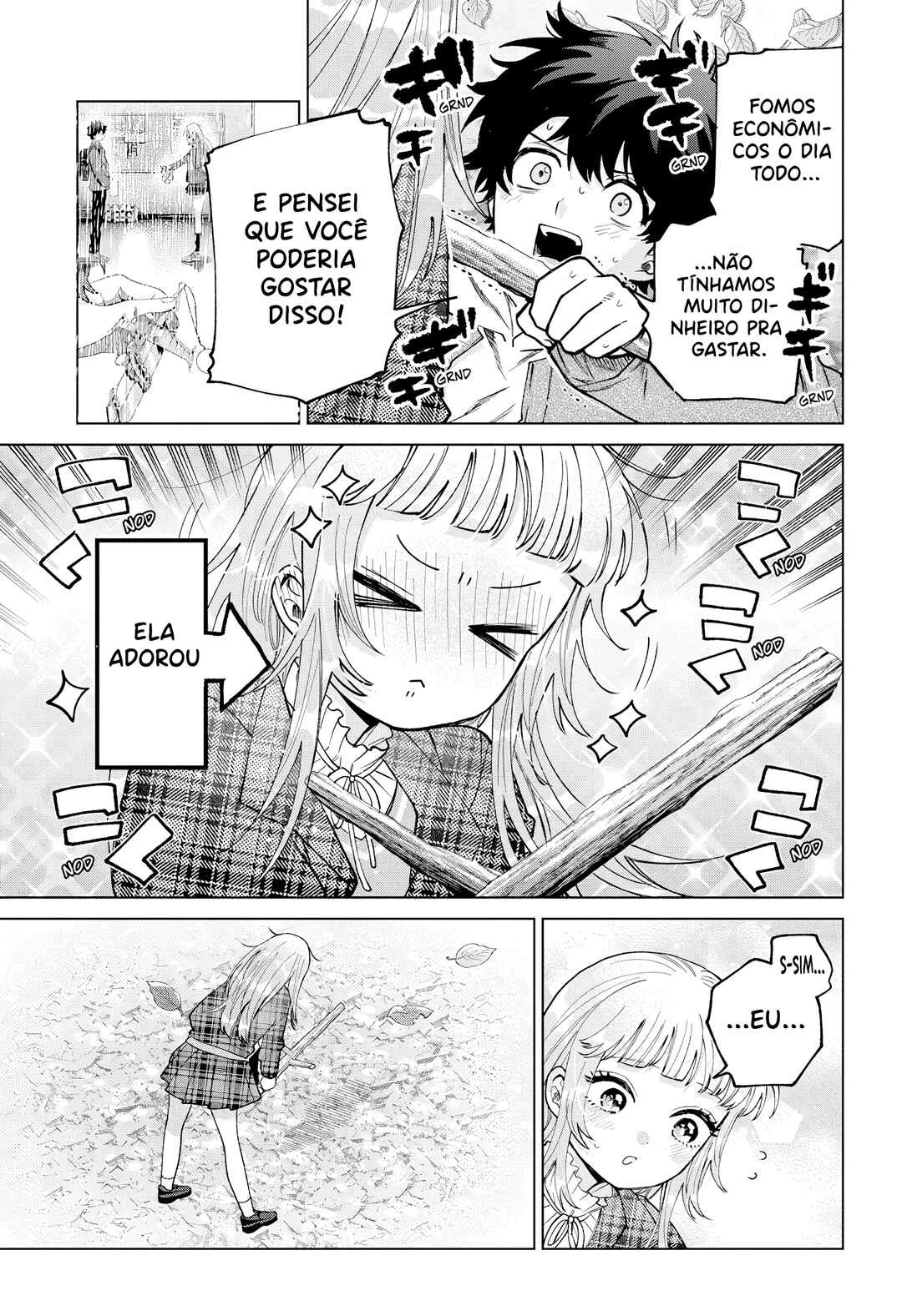 Momose Akira no Hatsukoi Hatan-chuu. — Cap. 69, pág. 8