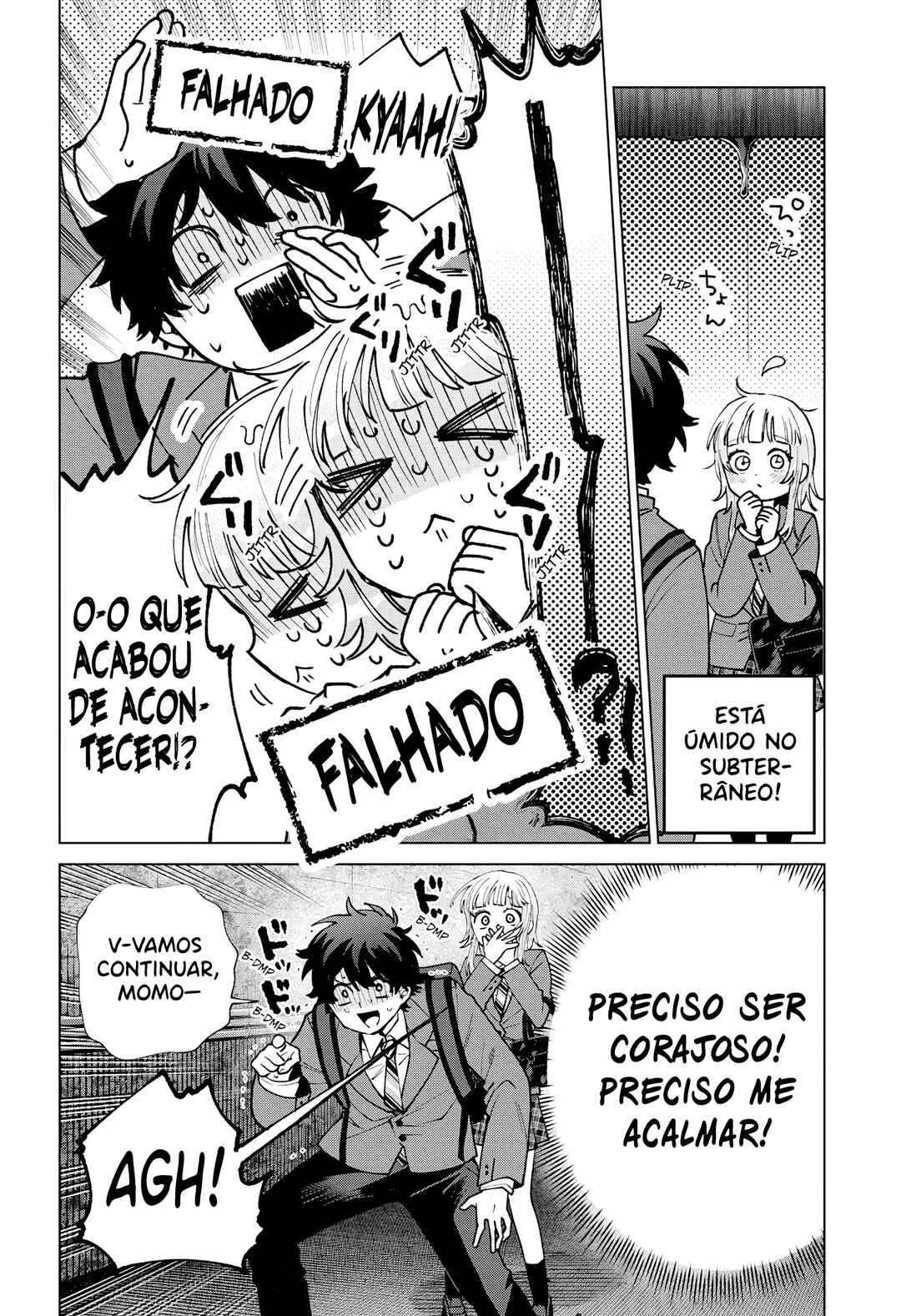 Momose Akira no Hatsukoi Hatan-chuu. — Cap. 71, pág. 9