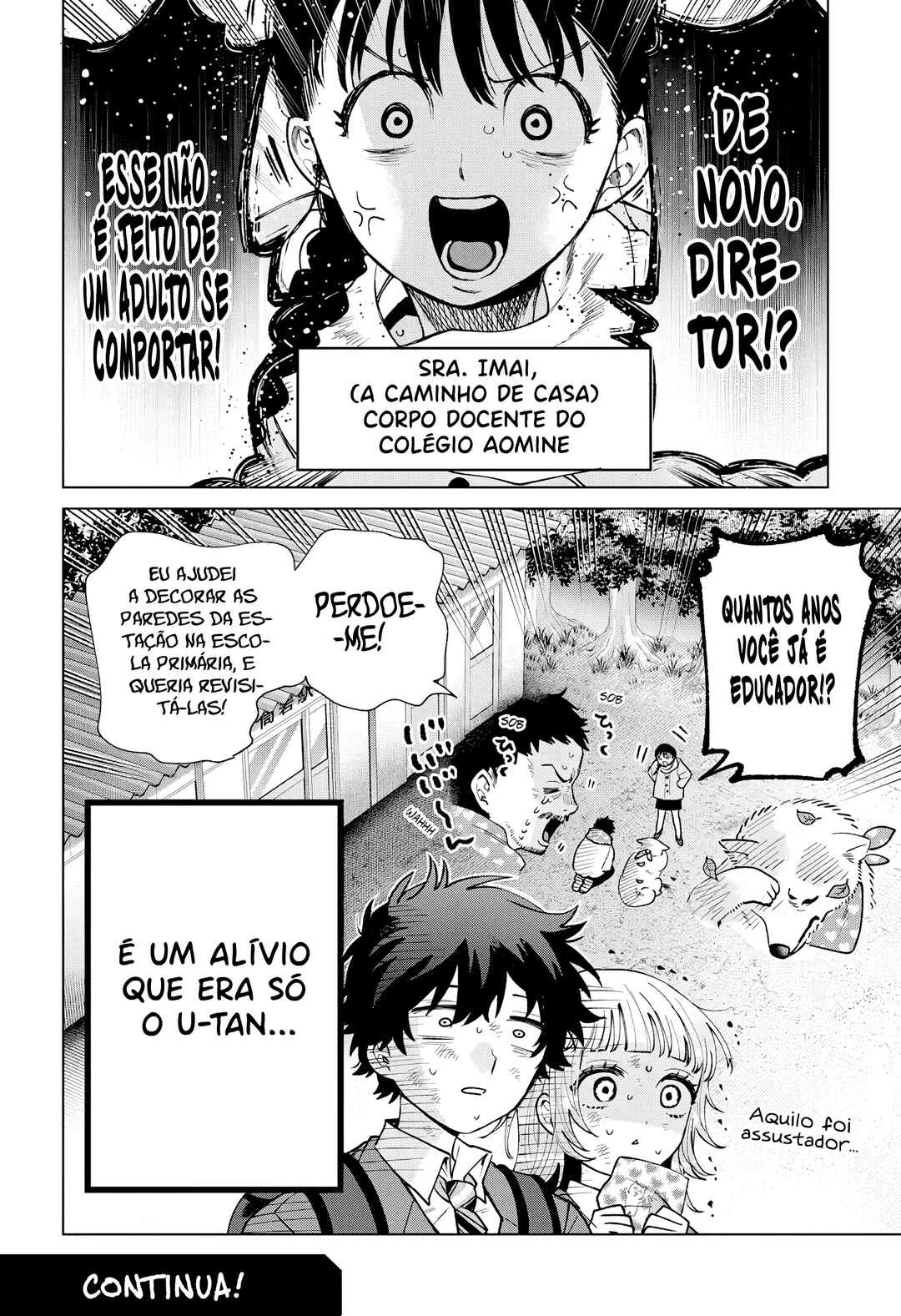 Momose Akira no Hatsukoi Hatan-chuu. — Cap. 71, pág. 21
