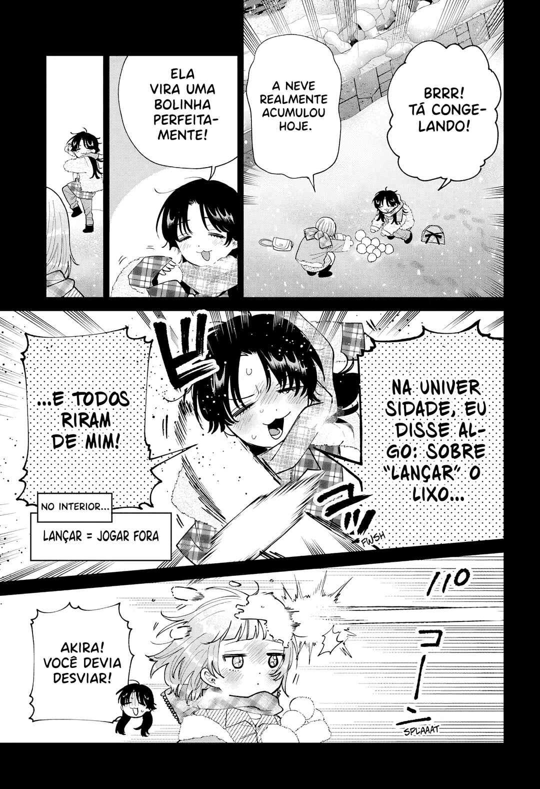 Momose Akira no Hatsukoi Hatan-chuu. — Cap. 72, pág. 12