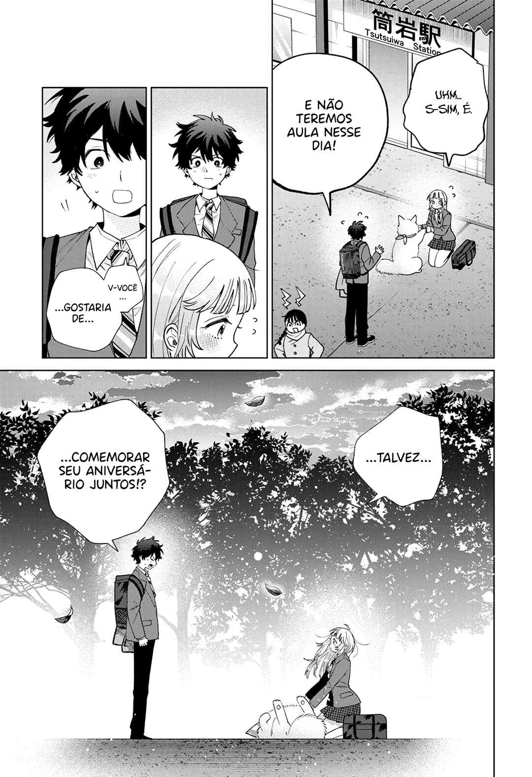 Momose Akira no Hatsukoi Hatan-chuu. — Cap. 73, pág. 4