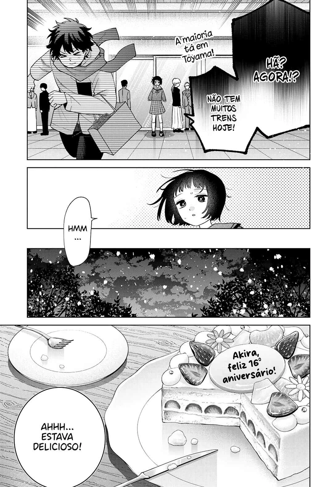 Momose Akira no Hatsukoi Hatan-chuu. — Cap. 73, pág. 20