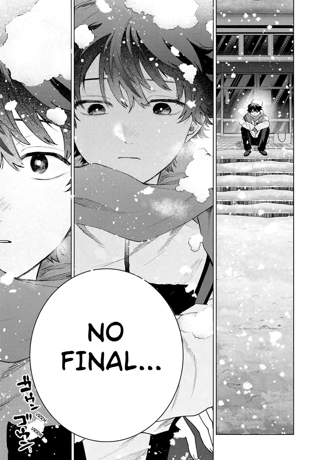 Momose Akira no Hatsukoi Hatan-chuu. — Cap. 74, pág. 14