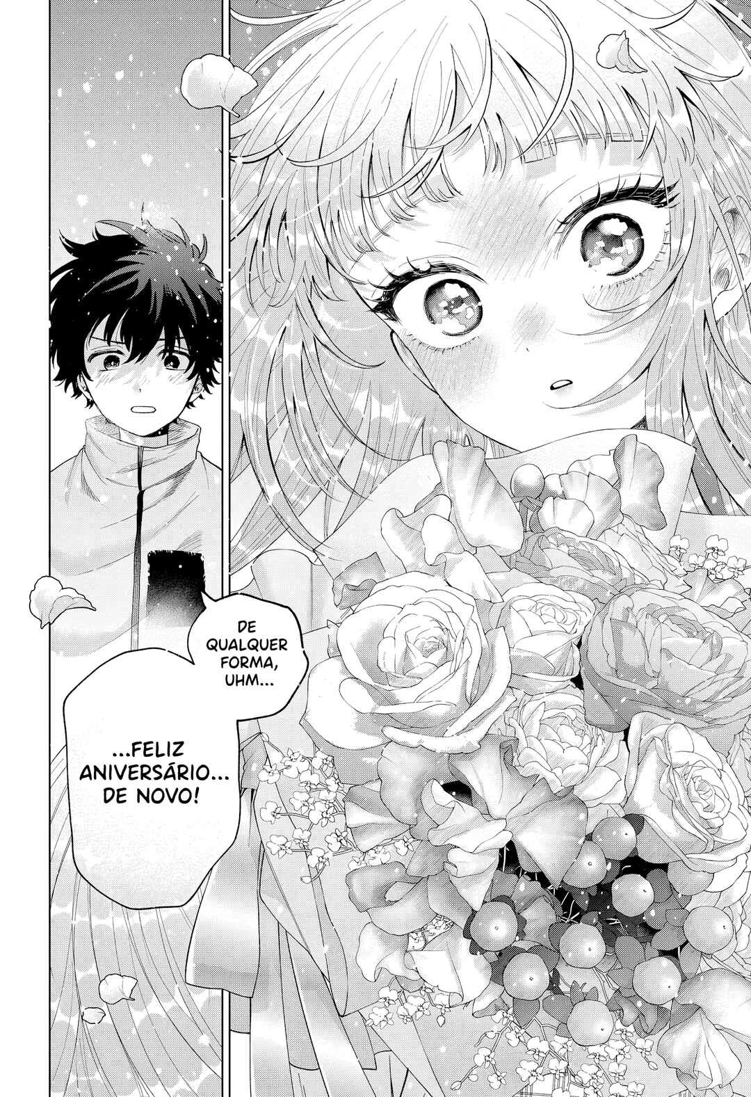 Momose Akira no Hatsukoi Hatan-chuu. — Cap. 75, pág. 14
