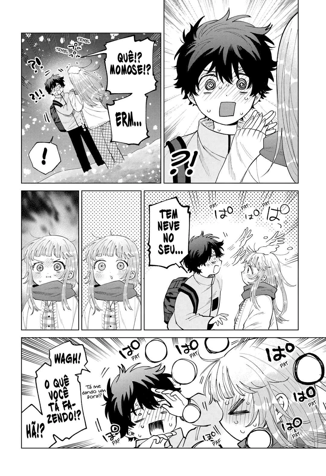 Momose Akira no Hatsukoi Hatan-chuu. — Cap. 75, pág. 18