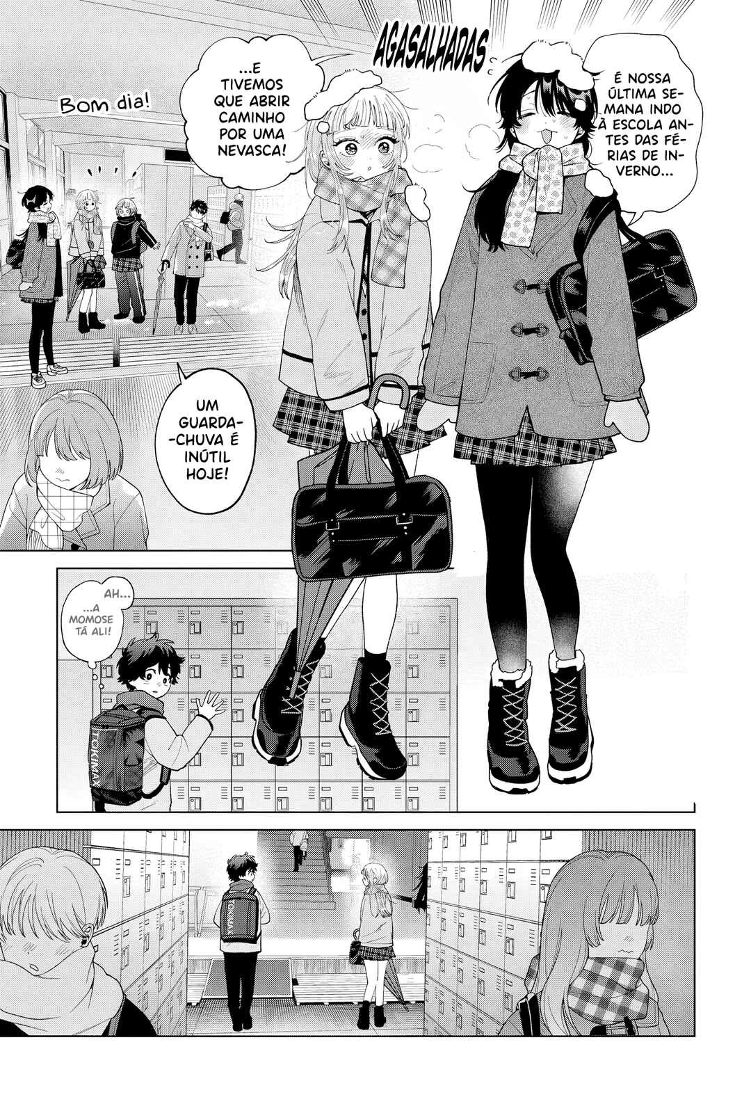 Momose Akira no Hatsukoi Hatan-chuu. — Cap. 77, pág. 4