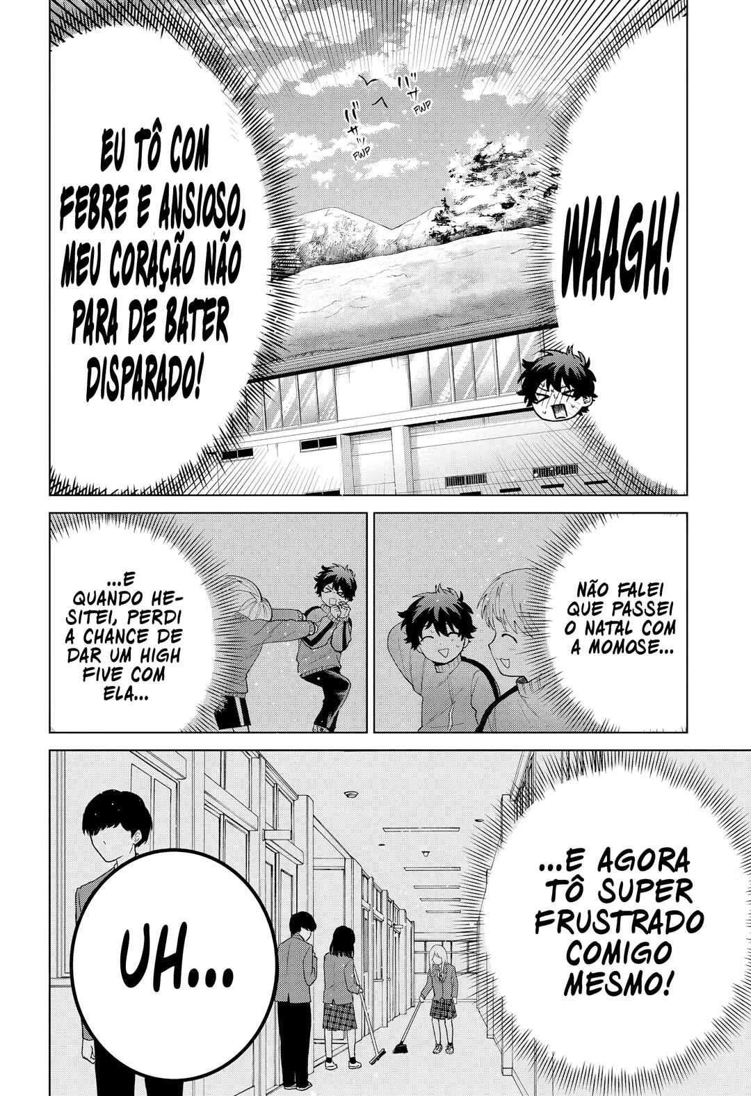 Momose Akira no Hatsukoi Hatan-chuu. — Cap. 77, pág. 13