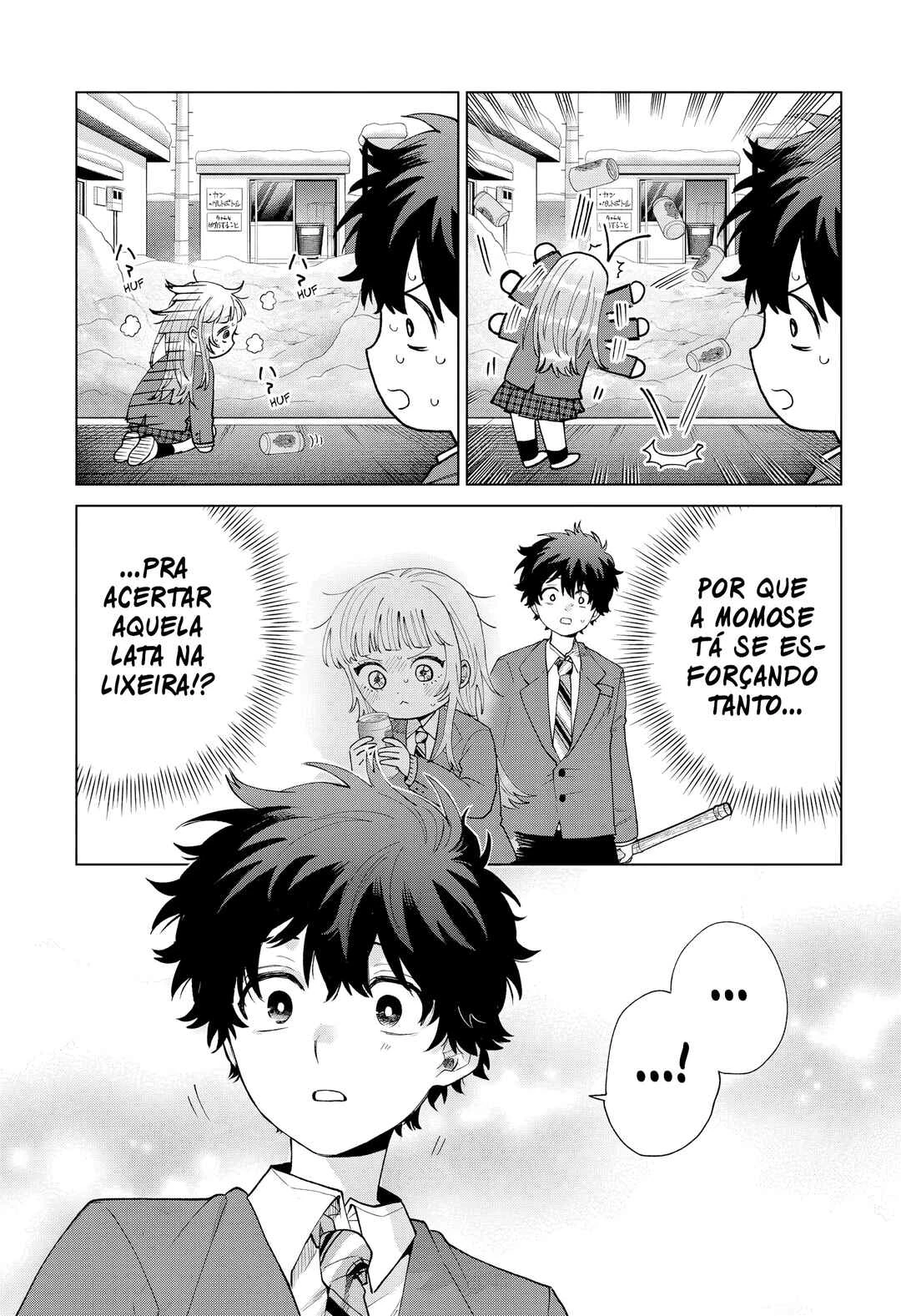 Momose Akira no Hatsukoi Hatan-chuu. — Cap. 77, pág. 16
